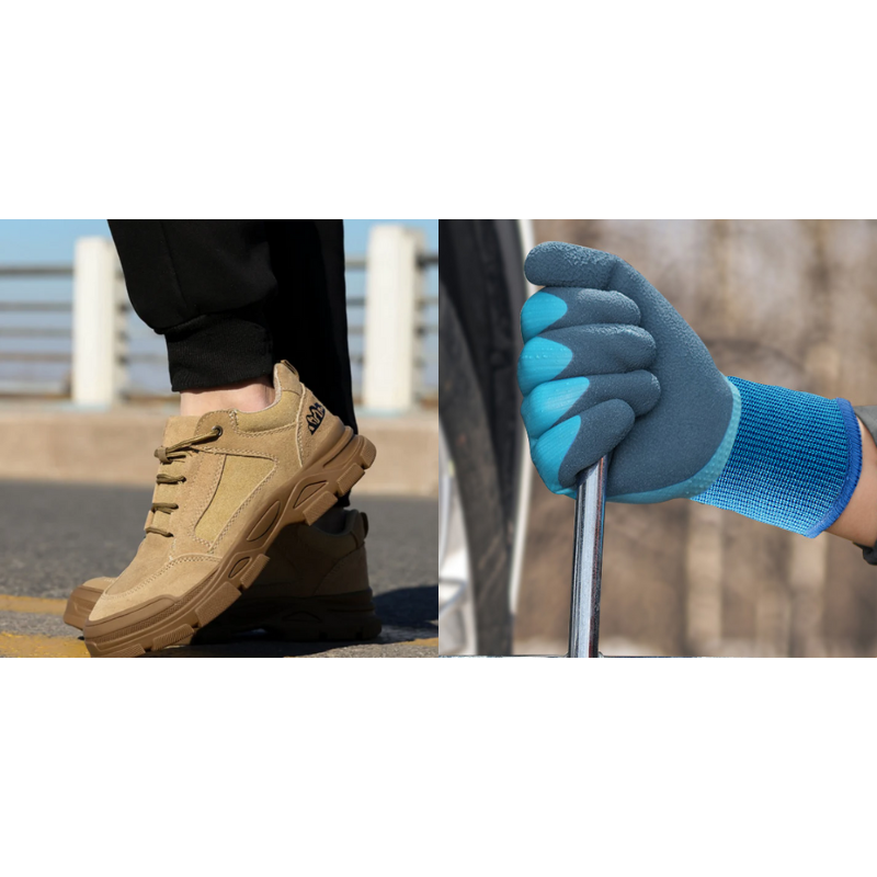 🔥 Latest technology 🥾 Men's safety shoes with puncture-resistant sole