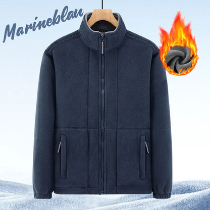 🔥Black Friday Mega Deal – 50% off!❄️Free Shipping Men's Double Fleece Jacket 