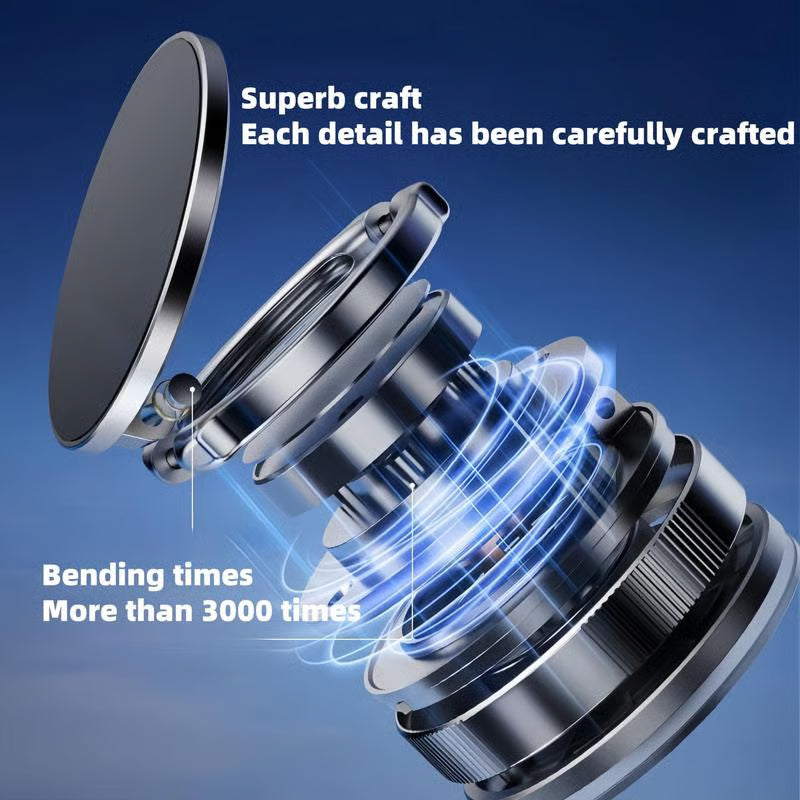 🔥Daha fazla alın, daha fazla tasarruf edin🔄Vantuzlu 360° ayarlanabilir manyetik telefon tutucu📱🚗 