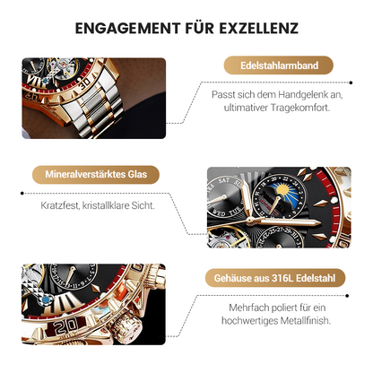⌚💧 Schweizer brandneue wasserdichte automatische mechanische Uhren