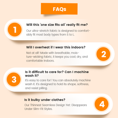 ⌛ Sadece 3 gün kaldı – Her şeyde %50 indirim! ⏰Dikişsiz Elastik Termal İç Giyim 