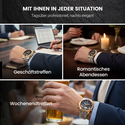 ⌚💧 Schweizer brandneue wasserdichte automatische mechanische Uhren