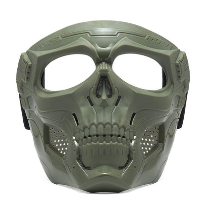 Schädel-Horror-Helm-Maske - 60% RABATT