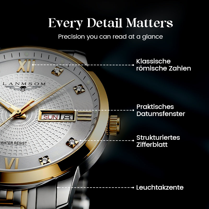 ⏳Jahresend-Premium-Verkauf: 50 % Rabatt💥Herrenuhr aus Edelstahl, wasserdicht, Business-Modell