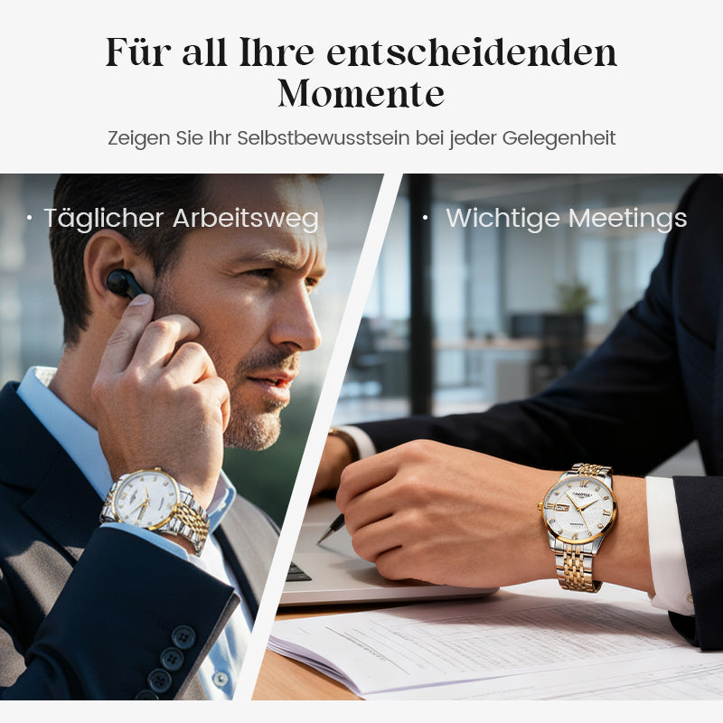 ⏳Jahresend-Premium-Verkauf: 50 % Rabatt💥Herrenuhr aus Edelstahl, wasserdicht, Business-Modell