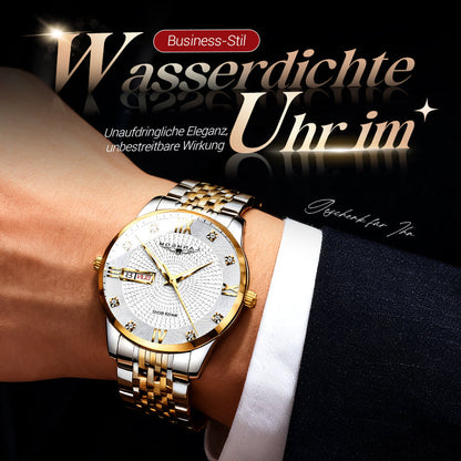 ⏳Jahresend-Premium-Verkauf: 50 % Rabatt💥Herrenuhr aus Edelstahl, wasserdicht, Business-Modell