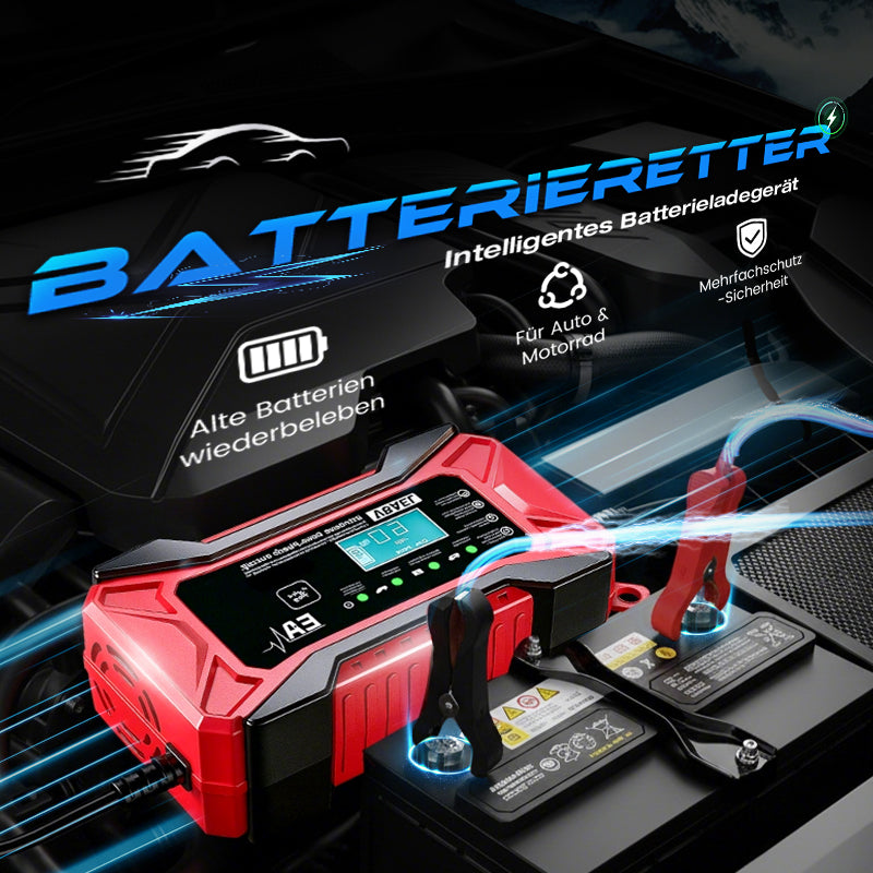 🔥Intelligentes Batterieladegerät für Auto und Motorrad