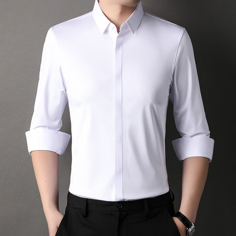 🎉2025 New Arrivals Bargain Offer✨Wrinkle-Free Stretch Shirt for Men 
