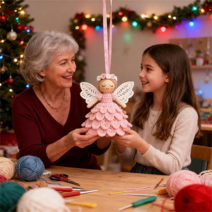 🔥Son Gün İndirimi %50 İndirim🎁Kendi Meleğinizi Örgüyle Örün – Komple Örgü Seti