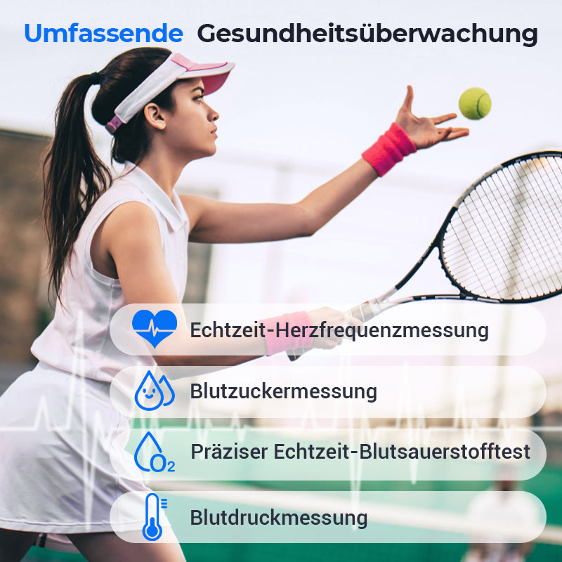 🔥Çok İndirimli🔥Yeni Çok Fonksiyonlu Akıllı Saat - iOS ve Android'i Destekliyor 