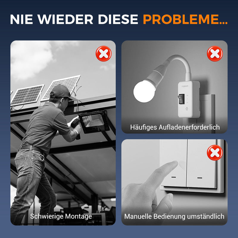 ✨ Jetzt 2 kaufen, 1 gratis erhalten!🌿 Solar-Clip-Leuchte mit Bewegungssensor – Ideal für Garten, Balkon & Terrasse! 🏡