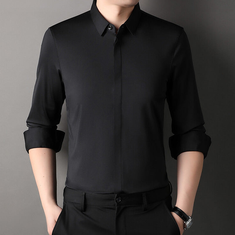 🎉2025 New Arrivals Bargain Offer✨Wrinkle-Free Stretch Shirt for Men 