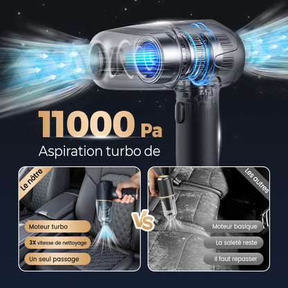 🏆Ev ve araba için kablosuz, hepsi bir arada elektrikli süpürge (süpürme, üfleme ve şişirme özellikli)⚡👑 