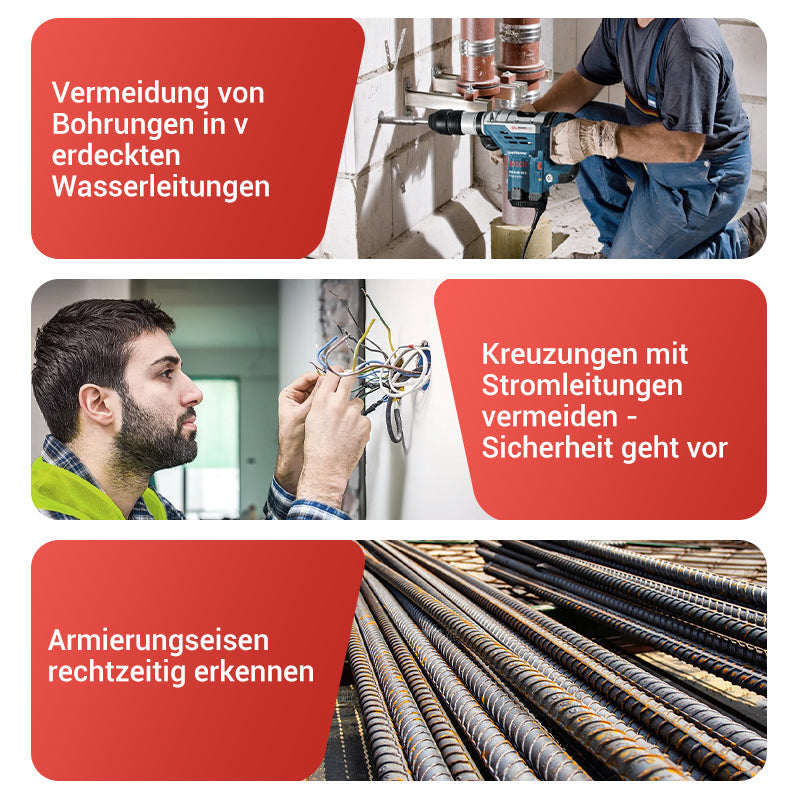 🎁💥Begrenzte Zeit 50% Rabatt💥Multifunktionaler Handheld Metall und Wand Detektor