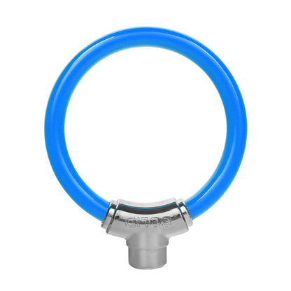 Tragbares Anti-Diebstahl-Stahlkabelschloss in Ringform für Fahrräder