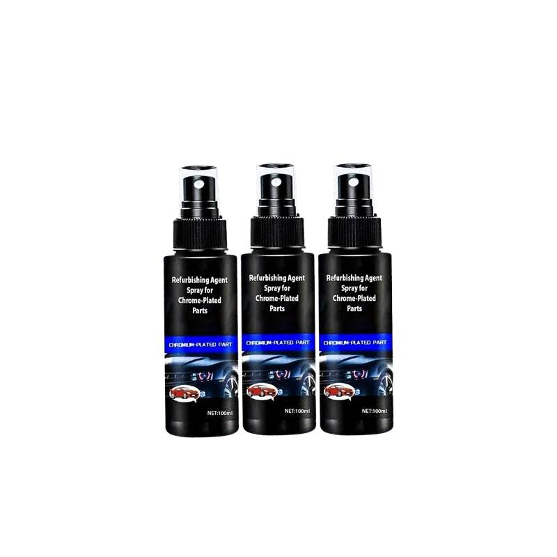 🔥🔥Nur heute 50 % Rabatt，Renovierungsspray für verchromte Teile【3 kaufen 2 gratis dazu】