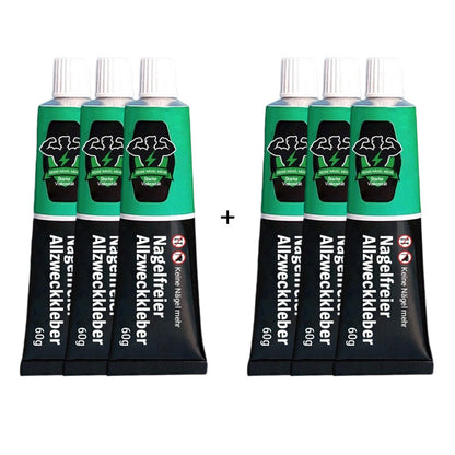 ✨Nagelfreier Allzweckkleber💧Universeller, starker, nagelfreier Kleber, wasserfest und kein Bohren erforderlich