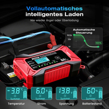 🔥Intelligentes Batterieladegerät für Auto und Motorrad