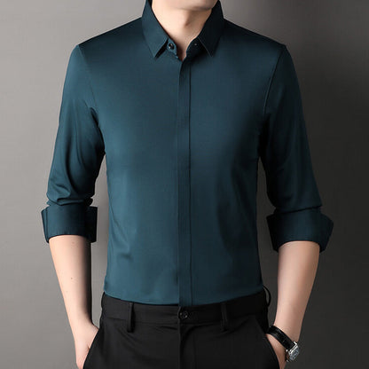 🎉2025 New Arrivals Bargain Offer✨Wrinkle-Free Stretch Shirt for Men 