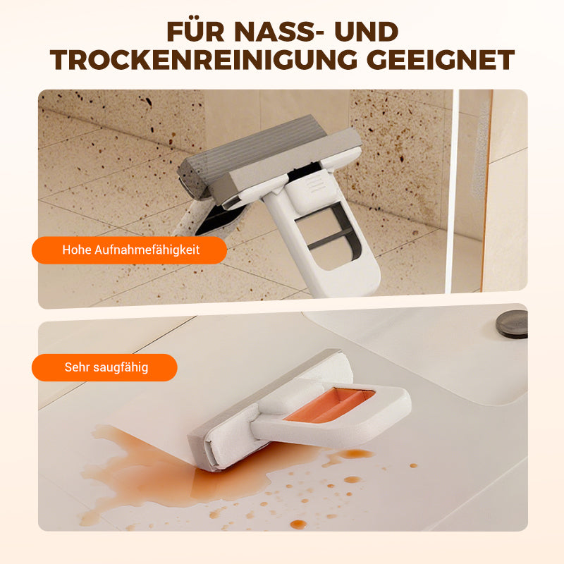 📢NUR NOCH HEUTE⭐Kaufen Sie 2 und erhalten Sie 1 gratis🧹 Mini-Wischmopp SELBSTWÄRINGEND & tragbar