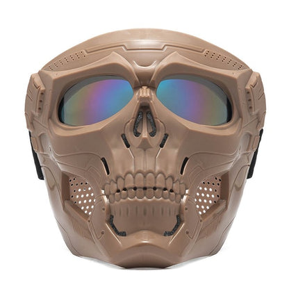 Schädel-Horror-Helm-Maske - 60% RABATT