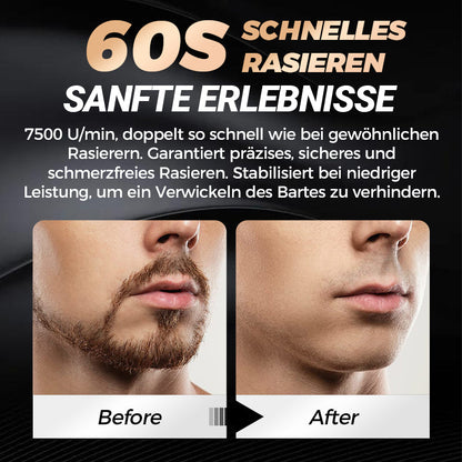🔥🖤🎉BEST SALE🎁🎉Neuer verbesserter Taschenrasierer, Mini-USB-Rasierer