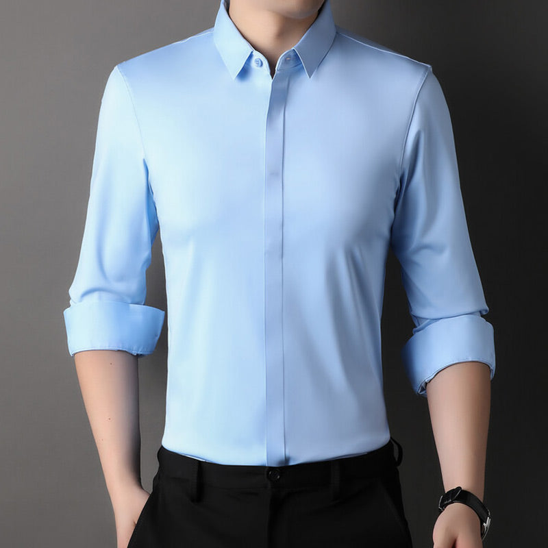 🎉2025 New Arrivals Bargain Offer✨Wrinkle-Free Stretch Shirt for Men 