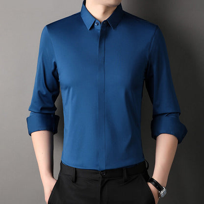 🎉2025 New Arrivals Bargain Offer✨Wrinkle-Free Stretch Shirt for Men 