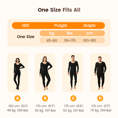 ⌛ Sadece 3 gün kaldı – Her şeyde %50 indirim! ⏰Dikişsiz Elastik Termal İç Giyim 