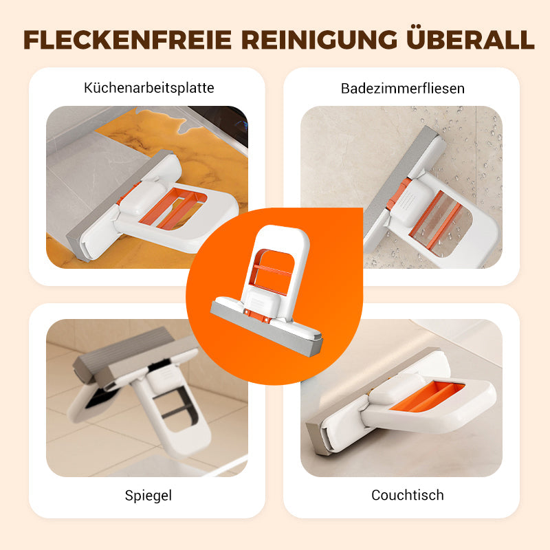 📢NUR NOCH HEUTE⭐Kaufen Sie 2 und erhalten Sie 1 gratis🧹 Mini-Wischmopp SELBSTWÄRINGEND & tragbar