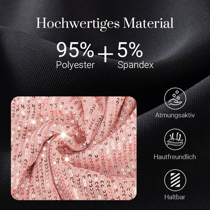 💃👠49% RABATT💖Party- und Clubkleid mit One-Shoulder-Träger und funkelnden Pailletten für Damen✨