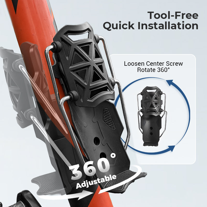 🎁 2 al 1 bedava! 🚴‍♂️✨ Uyarlanabilir bisiklet suluk tutucu – Pratik ve evrensel uyumlu 🌟💧