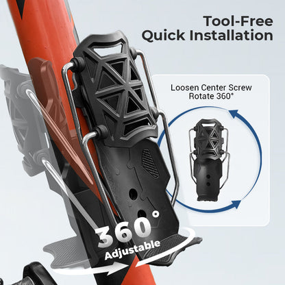 🎁 2 al 1 bedava! 🚴‍♂️✨ Uyarlanabilir bisiklet suluk tutucu – Pratik ve evrensel uyumlu 🌟💧