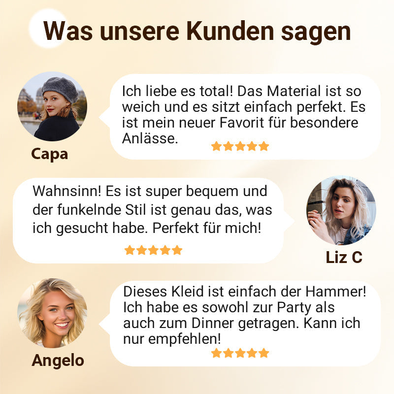 🎅Weihnachtsverkauf 50% Rabatt🎄Sexy Paillettenkleid im Bodycon-Stil✨