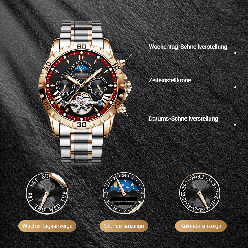 ⌚💧 Schweizer brandneue wasserdichte automatische mechanische Uhren