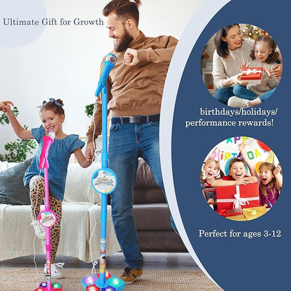 Kids' karaoke microphone with light effect 