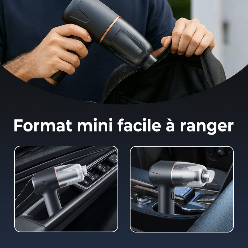 🏆Ev ve araba için kablosuz, hepsi bir arada elektrikli süpürge (süpürme, üfleme ve şişirme özellikli)⚡👑 