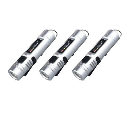 Multifunktionale Mini-Taschenlampe aus Aluminiumlegierung