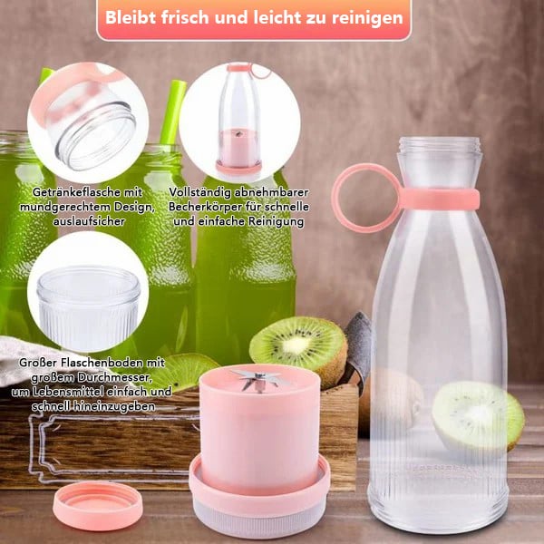 🔈🔈 50% Rabatt🎄Bestseller Tragbarer Entsafter | Frischer Saft überall und jederzeit