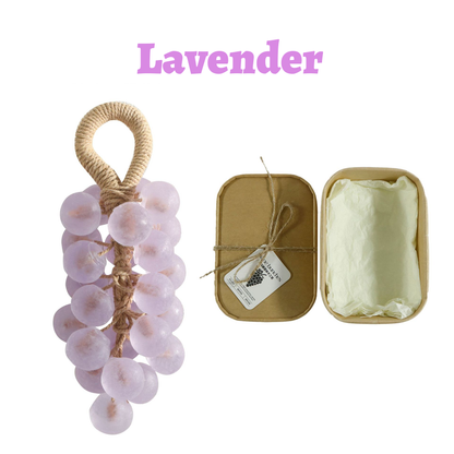 💜SON GÜN İNDİRİMİ %50💜Kişiye özel, el yapımı kristal üzüm sabunu – nazik temizleyici sabun