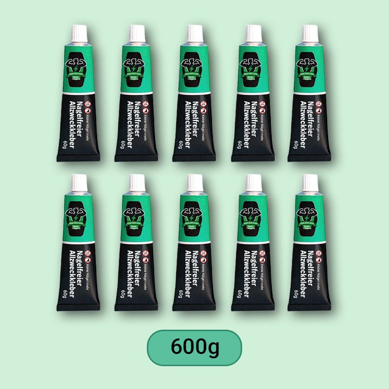 ✨Nagelfreier Allzweckkleber💧Universeller, starker, nagelfreier Kleber, wasserfest und kein Bohren erforderlich