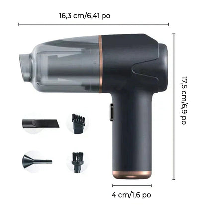 🏆Ev ve araba için kablosuz, hepsi bir arada elektrikli süpürge (süpürme, üfleme ve şişirme özellikli)⚡👑 