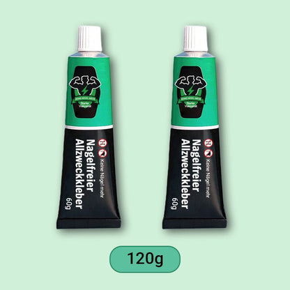 ✨Nagelfreier Allzweckkleber💧Universeller, starker, nagelfreier Kleber, wasserfest und kein Bohren erforderlich