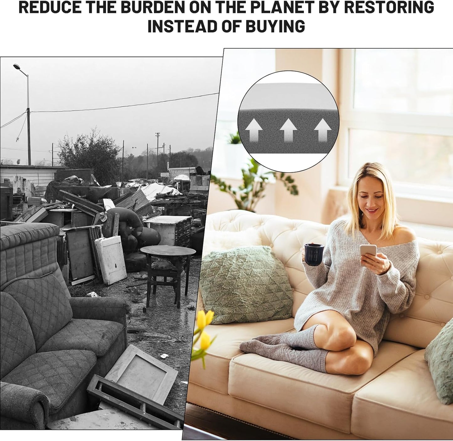 🔥Heißer Verkäufer 50% Rabatt💥Sofakissen-Unterstützung für durchhängende Sitze