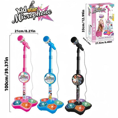 Kids' karaoke microphone with light effect 