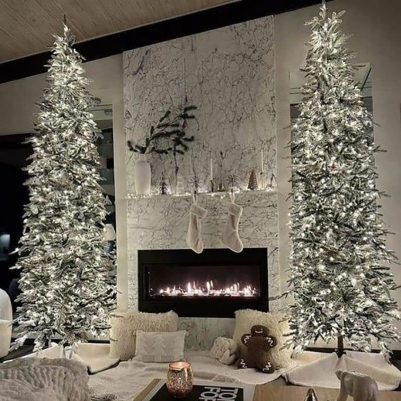 🎄Uzaktan kumandalı su geçirmez yanıp sönen ışıklar⭐