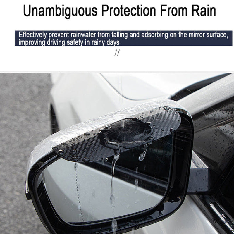 🚗 HEISSER VERKAUF 50% RABATT! ✨ Klickbefestigter Regenschutz für Außenspiegel - Universelle Passform mit Klarer Sicht bei Jeder Witterung 🌧️🔧