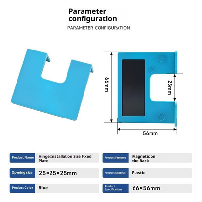 🚪 KAUF 1 ERHALT 1 KOSTENLOS! ✨ MAGNETISCHES SCHARNIER-ZUBEHÖR - Einfache Montage & Universelle Passform, Inklusive Adapter für Schnelle Türinstallation, Zeit- und Kraftsparend 🔩🏠