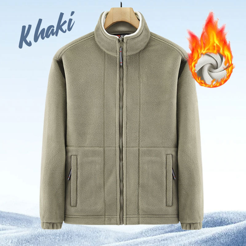 🔥Black Friday Mega Deal – 50% off!❄️Free Shipping Men's Double Fleece Jacket 