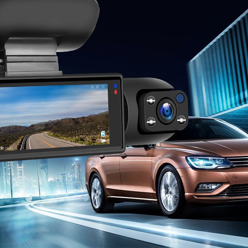 🚗📹Dashcam mit 170°-Weitwinkel und 1080p-Doppellinse